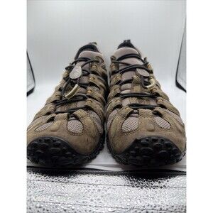 Merrell Men’s Chameleon 8 Stretch Hiking Shoes Kangaroo Brown 8.5 J034181 Vibram